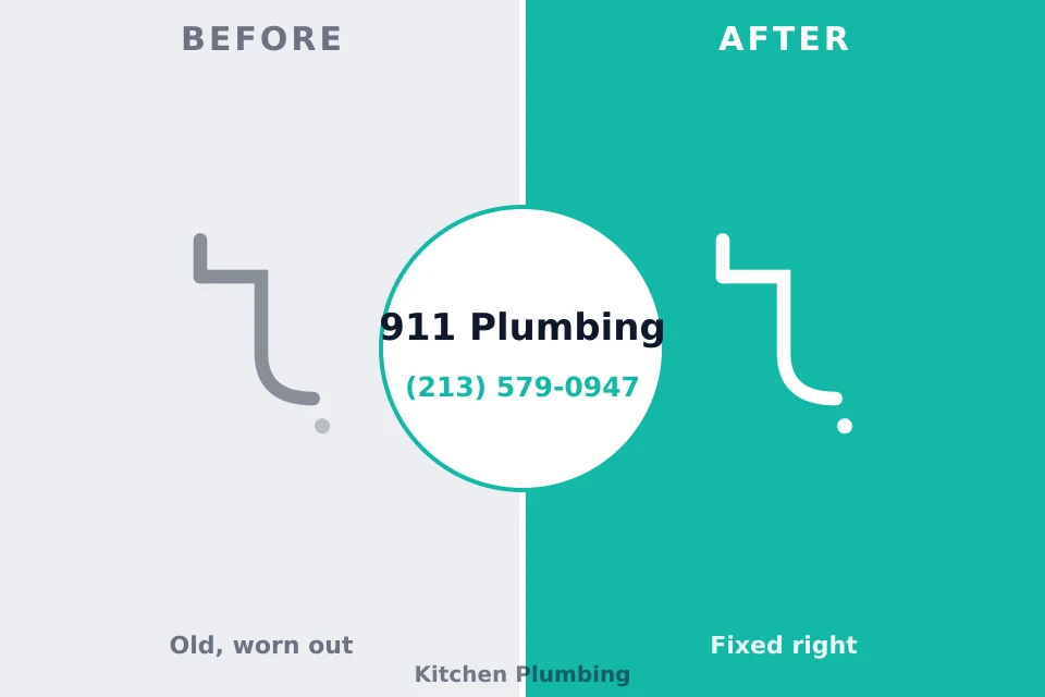 Before and after: plumbing repair Seis Lagos, TX